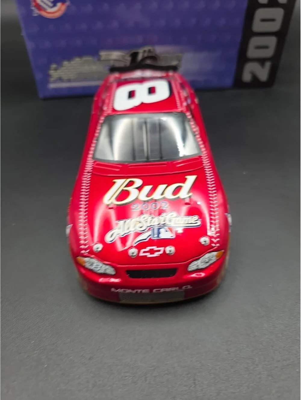 2002 Dale Earnhardt Jr No.8 Budweiser/MLB All Star Game Monte Carlo NASCAR 1:24